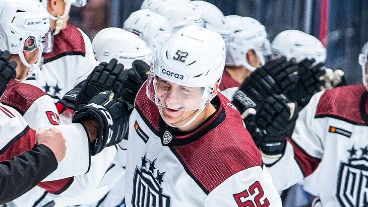 Хоккеисты рижского «Динамо»