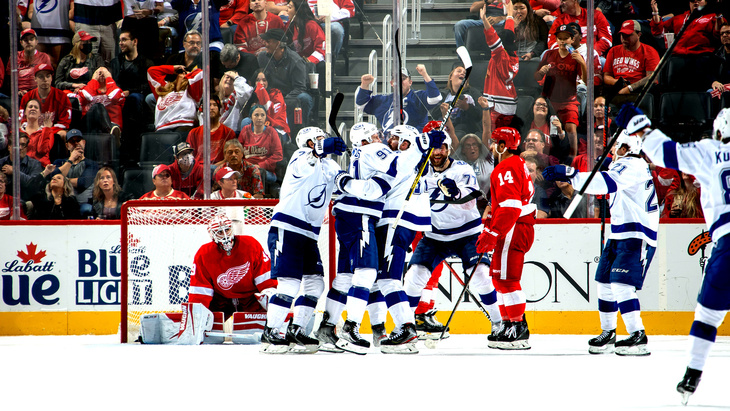 «Тампа» обыграла «Детройт» в сумасшедшем матче