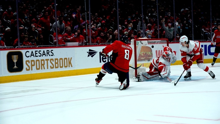 Александр Овечкин забросил 738-ю шайбу в НХЛ