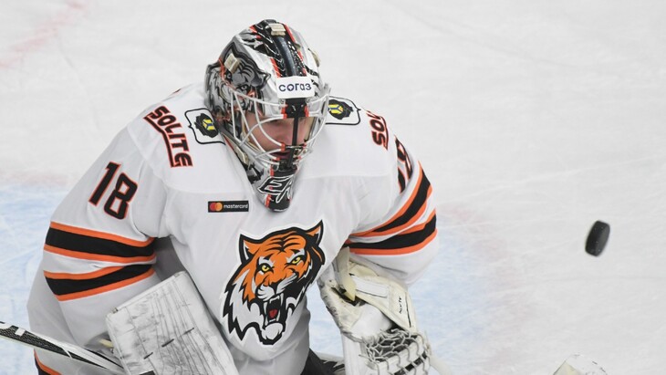 Третий шатаут в сезоне для Евгения Аликина