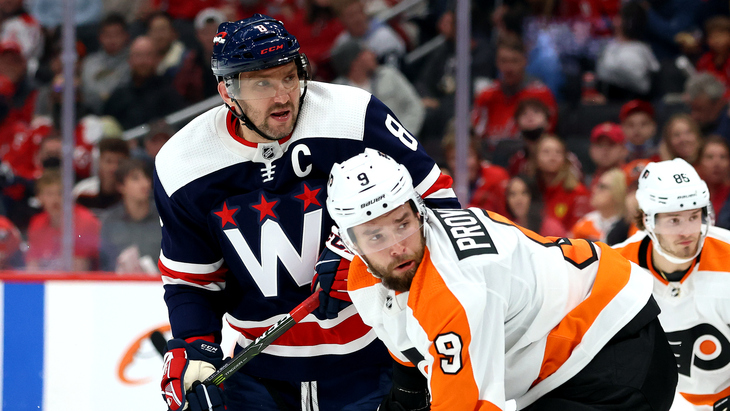 Александр Овечкин не смог отличиться в домашней игре с «Филадельфией»