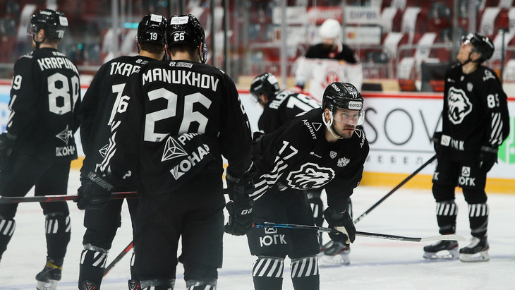 Хоккеисты «Трактора»