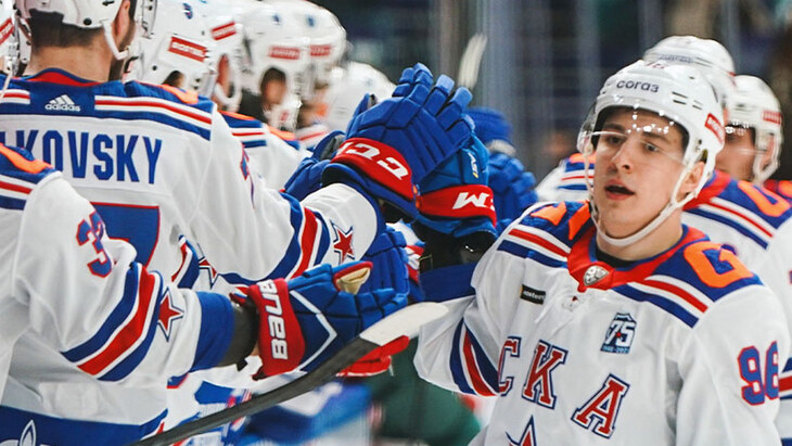 Хоккеисты СКА