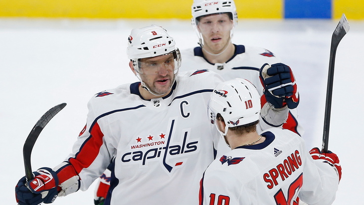 Александр Овечкин забил в третьем матче кряду