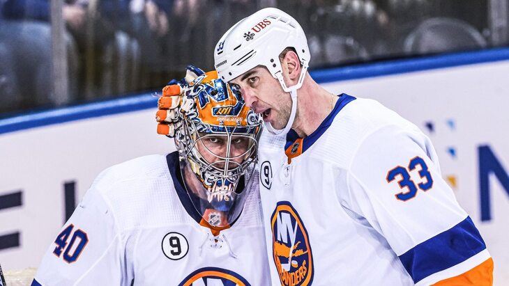 Семен Варламов оформил шатаут в матче с «Рейнджерс»