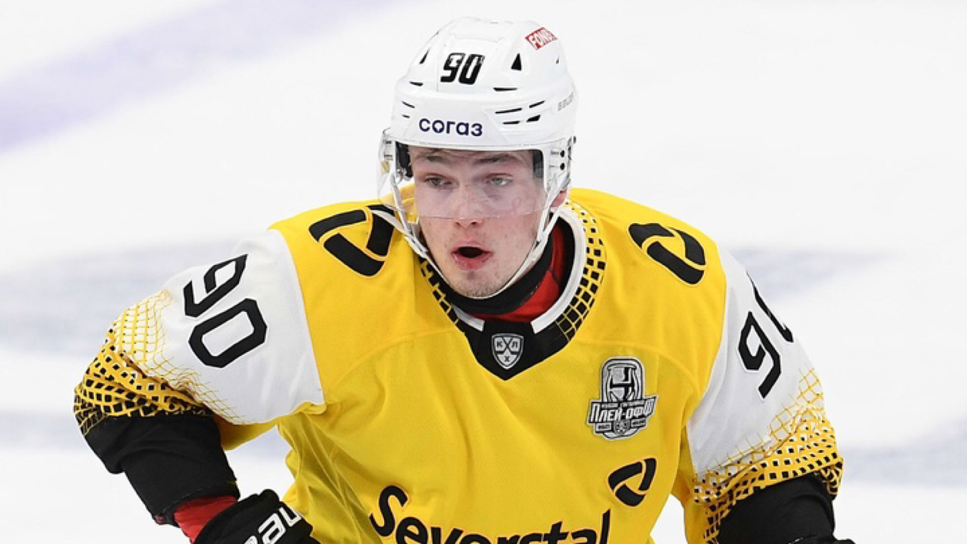 Нападающий «Северстали» Никита Гуслистов