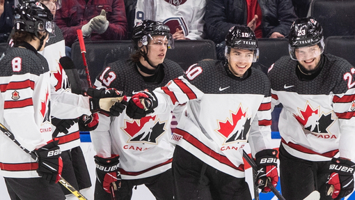 Канада U20 во время декабрьского сбора