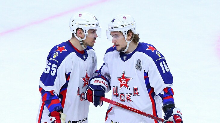 Игроки ЦСКА