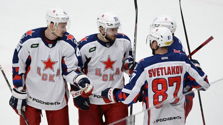 Игроки ЦСКА