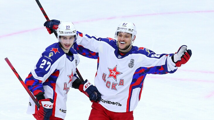 Игроки ЦСКА