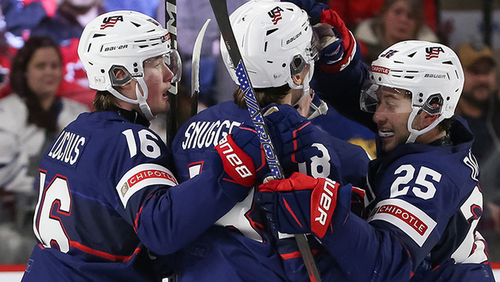 Сборная США нанесла Швейцарии первое поражение на МЧМ-2023