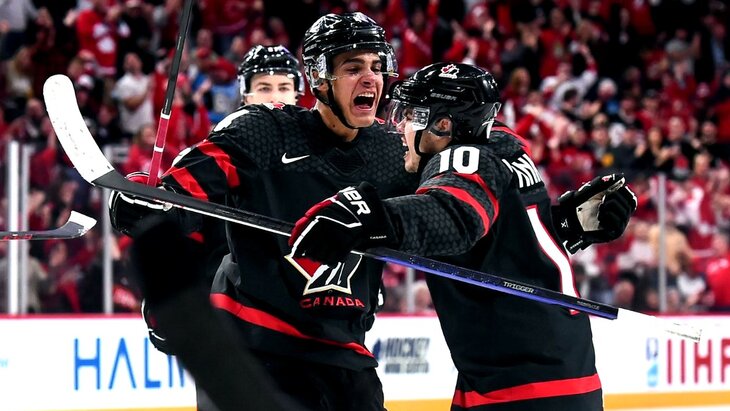 «Молодежка» Канады сыграет со Словакией, а финны встретятся со шведами