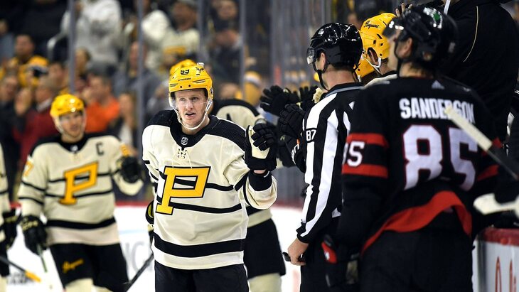 «Питтсбург» забросил четыре шайбы в ворота «Оттавы»