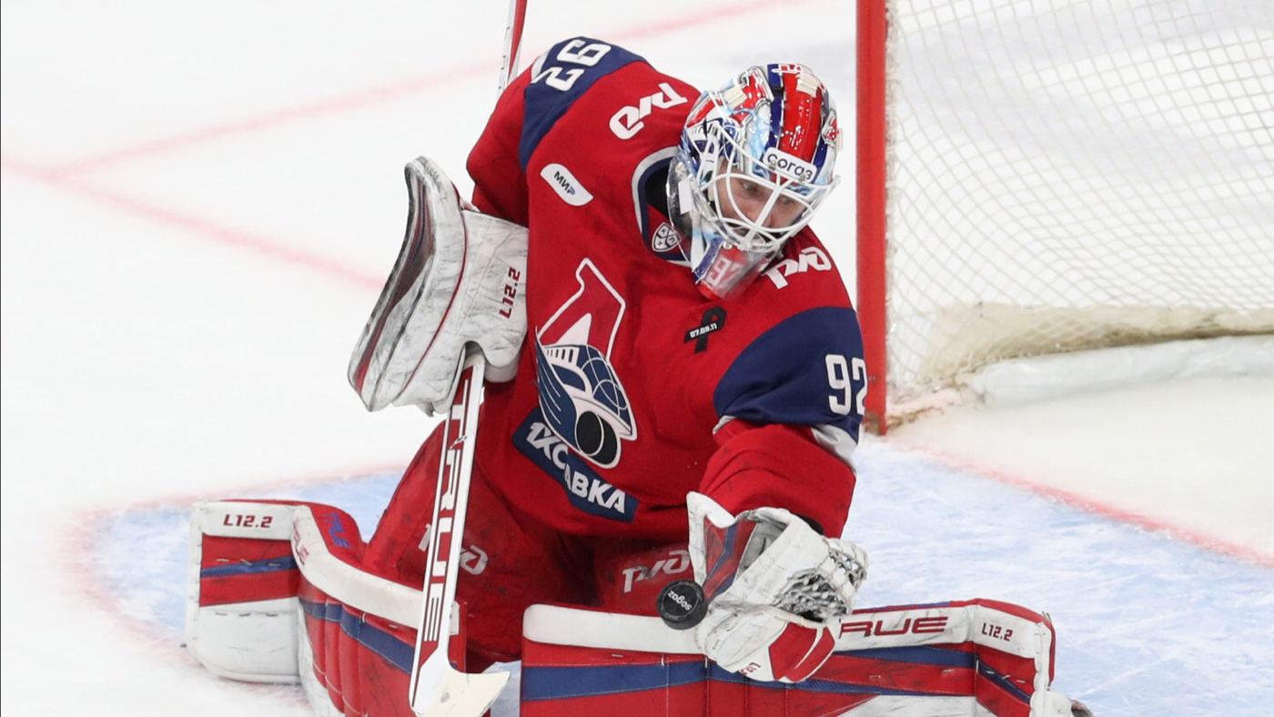 Даниил Исаев в игре против СКА