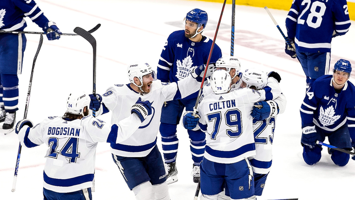 «Тампа» выиграла у «Торонто» в пятом матче серии