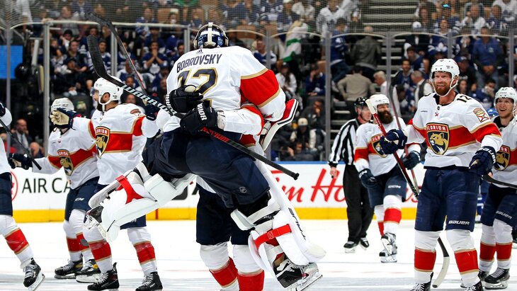 Сергей Бобровский отразил 50 бросков в матче с «Торонто»