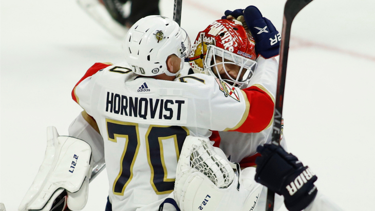 Сергей Бобровский и Патрик Хернквист