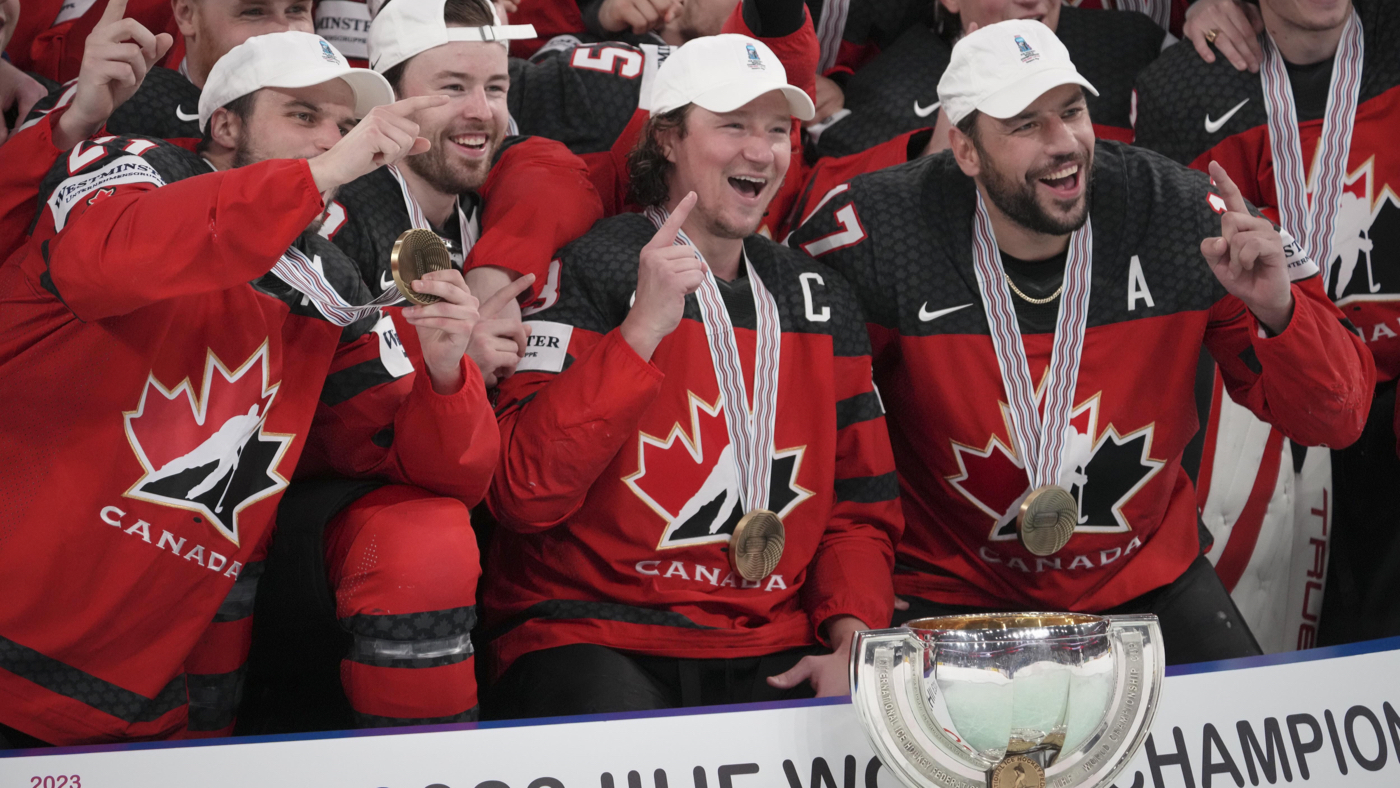 Канада с золотом ЧМ