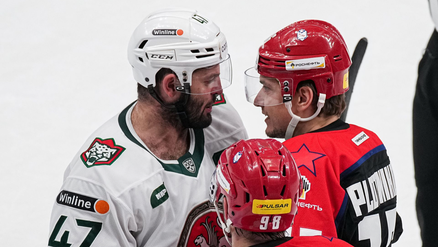 «Ак Барс» в матче с ЦСКА 