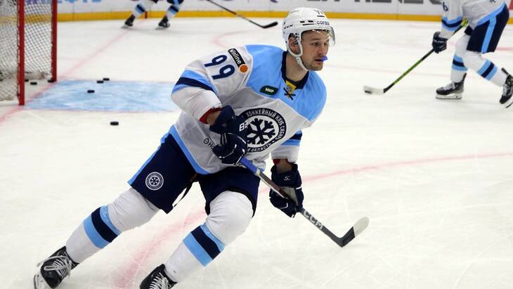 Нападающий «Сибири» Никита Шашков