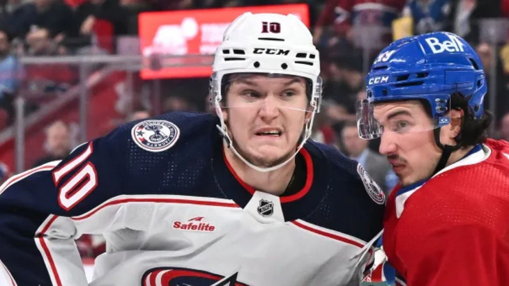 Дмитрий Воронков — нападающий «Коламбуса»