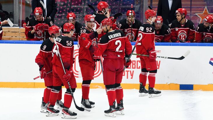 «Витязь» празднует один из голов