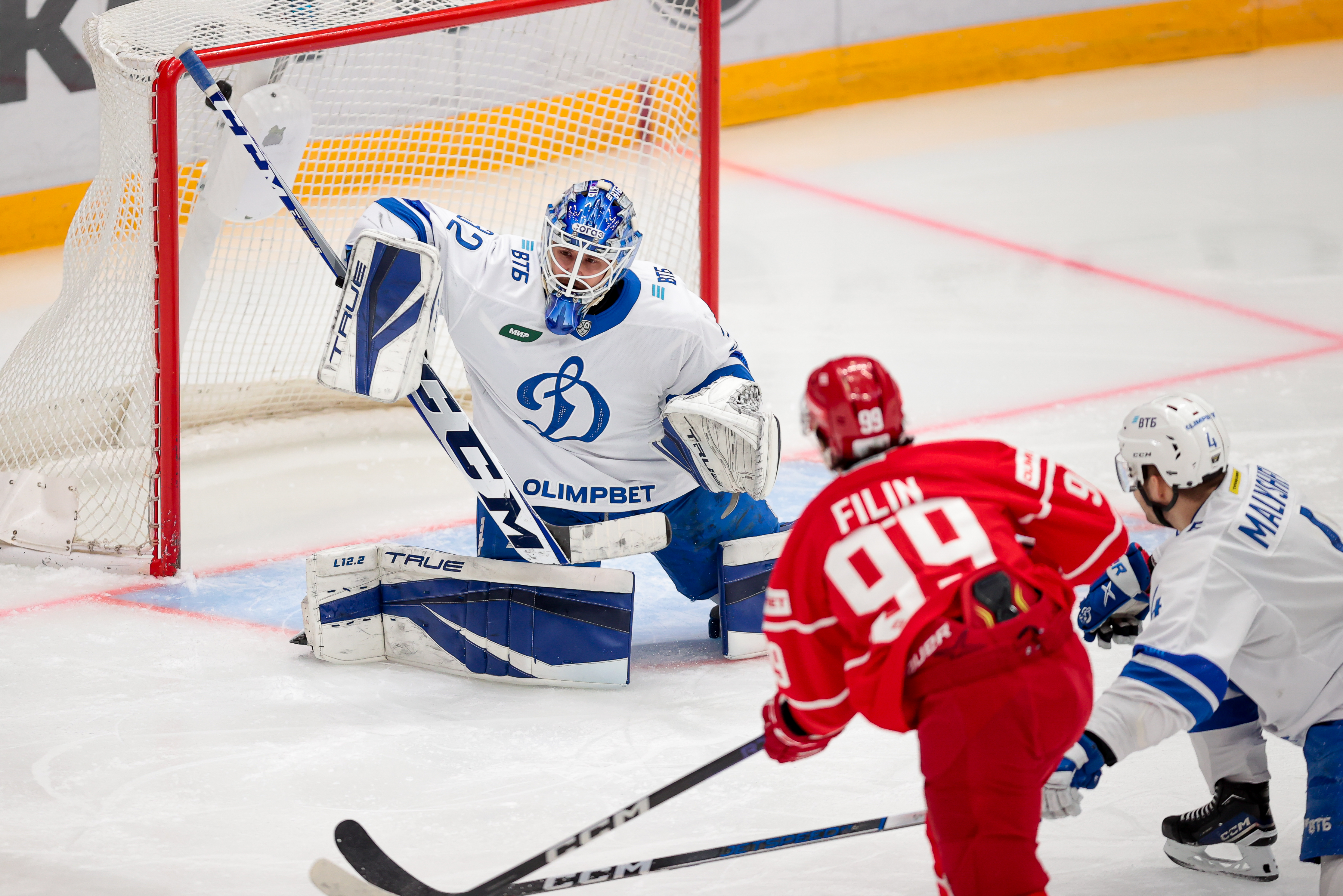 «Спартак» в игре с «Динамо»