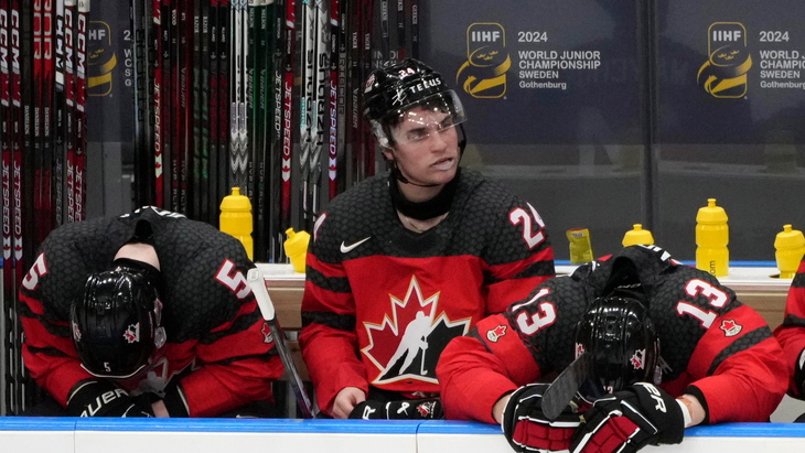 «Молодежка» сборной Канады не смога выйти в полуфинал ЧМ