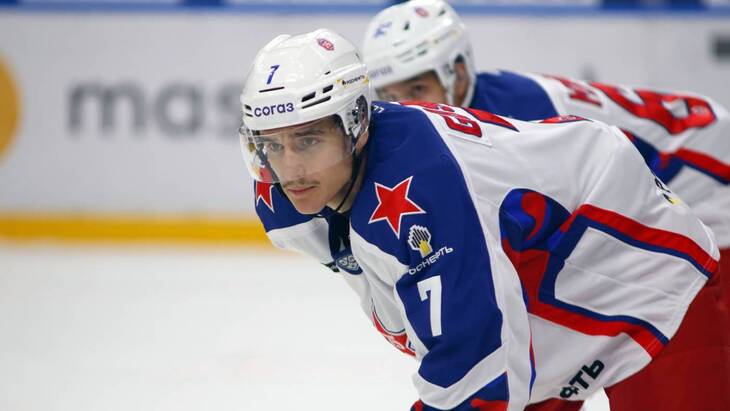 Нападающий хозяев Матвей Гуськов в прошлом сезоне играл за ЦСКА