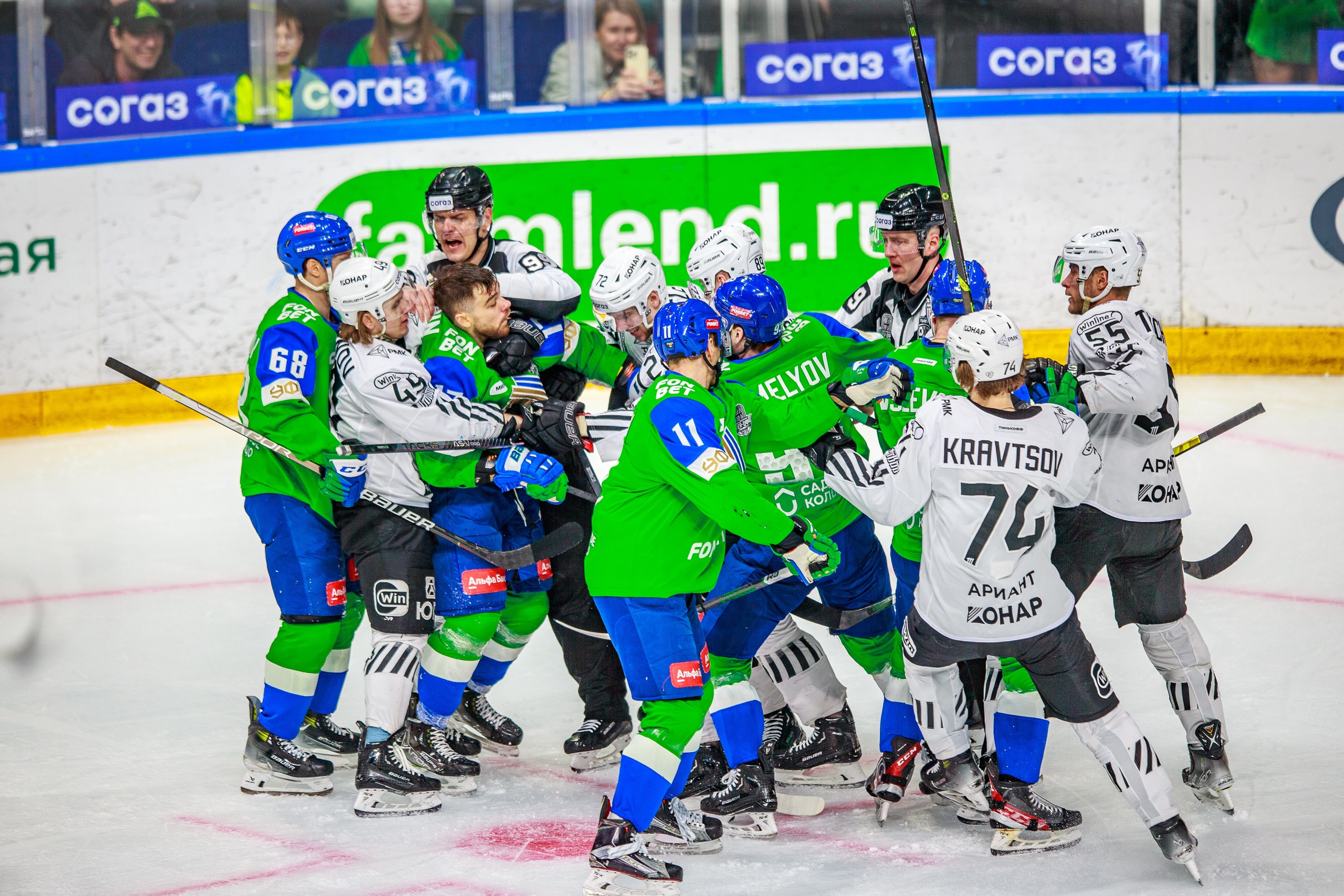 «Салават Юлаев» — «Трактор». Второй матч