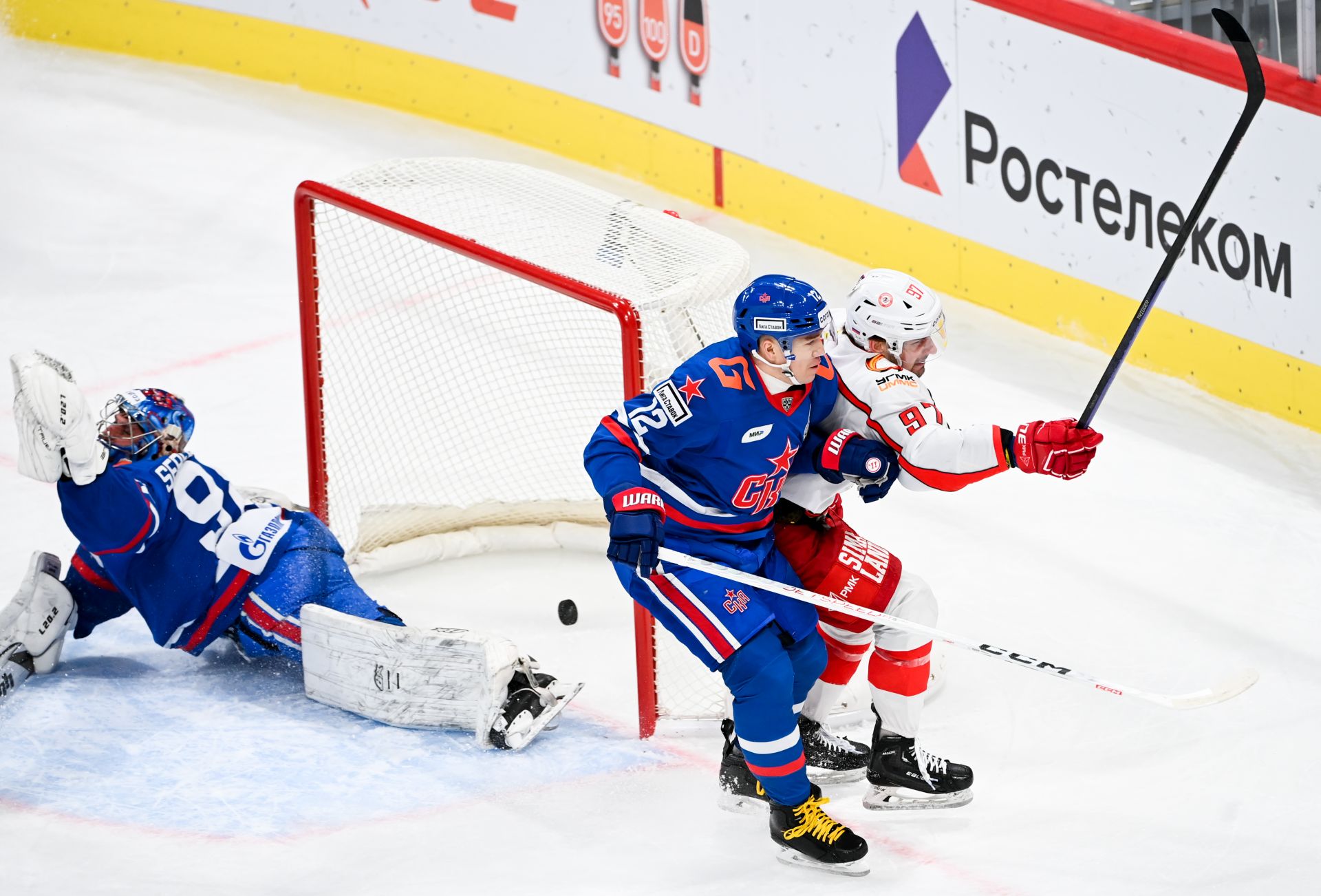 «Автомобилист» добился победы над СКА 