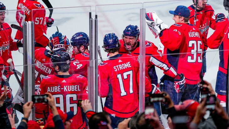 «Вашингтон» поднялся в зону плей-офф