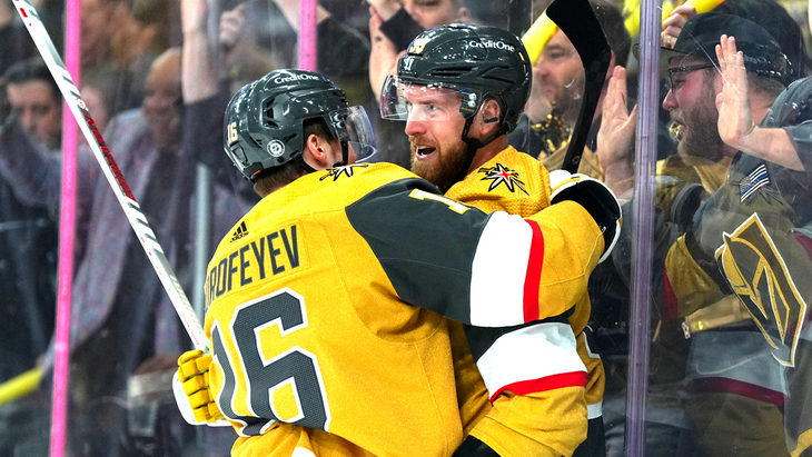 «Вегас» в матче с «Ванкувером»