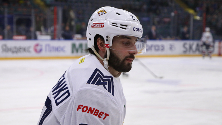 Даниил Вовченко — нападающий «Металлурга»