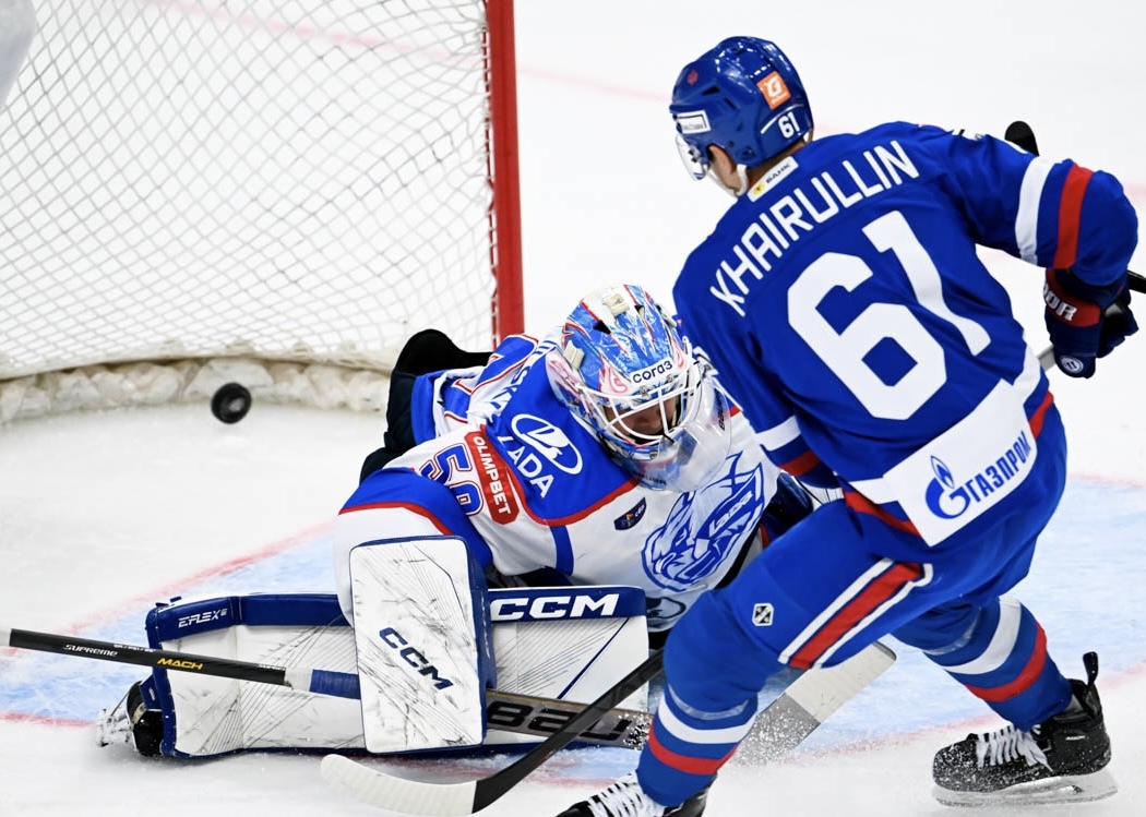 Гол СКА в ворота «Лады»