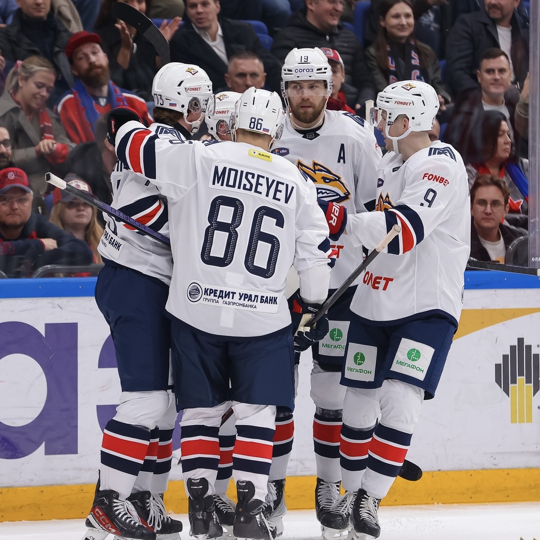 «Металлург» Мг в игре с ЦСКА