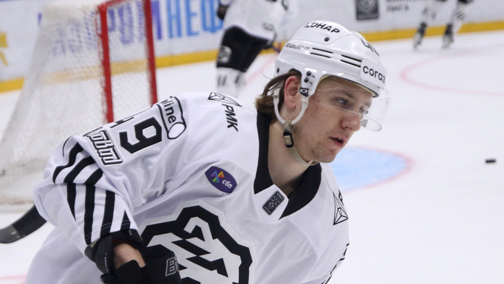 Максим Шабанов — нападающий «Трактора»