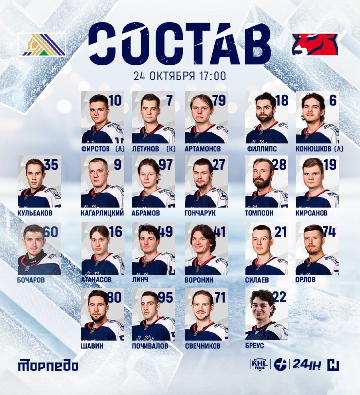 Состав «Торпедо»