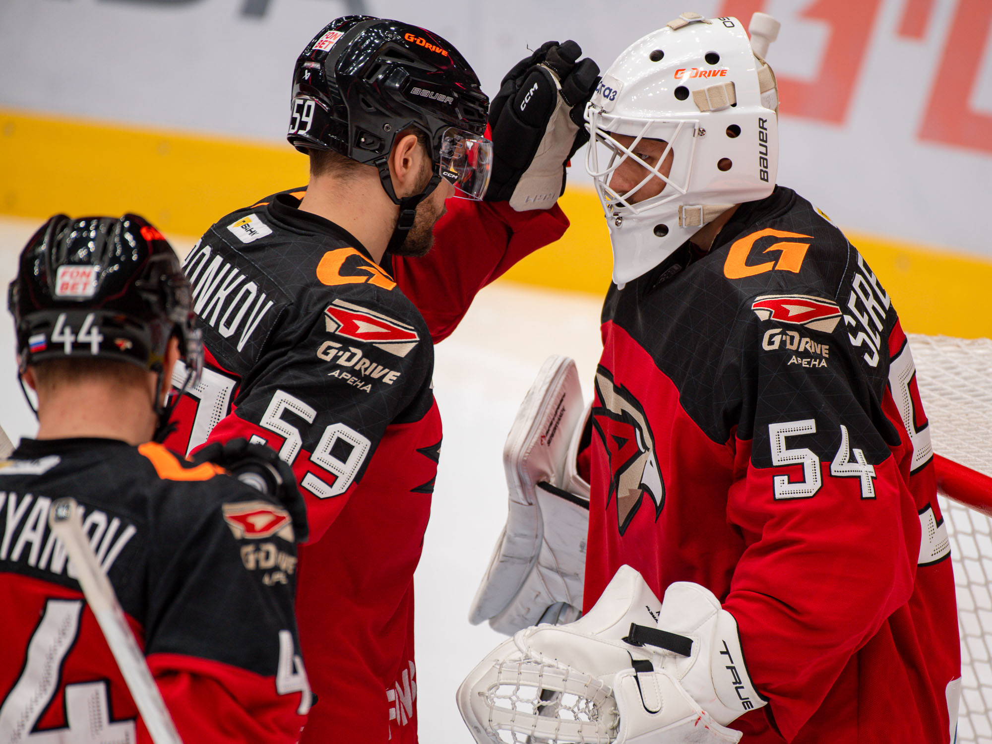 «Авангард» в матче с «Северсталью»