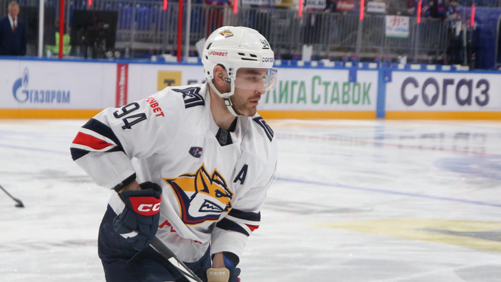 Егор Коробкин — нападающий «Металлурга»