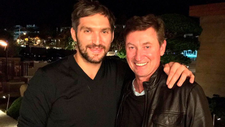 Уэйн Гретцки и Александр Овечкин