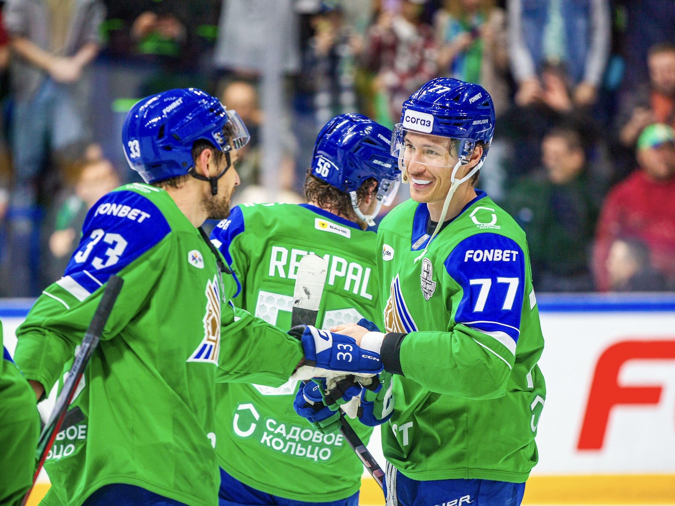 «Салават Юлаев» добился трех побед кряду над  «Спартаком»