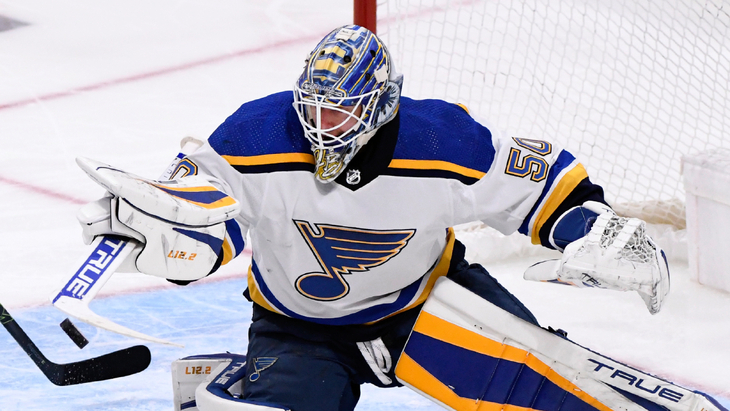 Джордан Биннингтон — голкипер «Сент-Луиса»