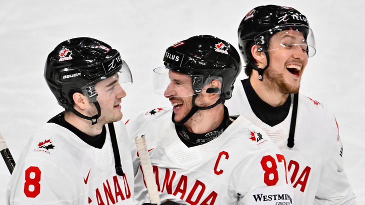Сборная Канады разгромила Латвию
