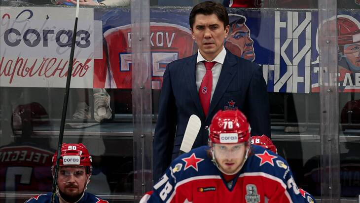 Игорь Никитин во время работы с ЦСКА