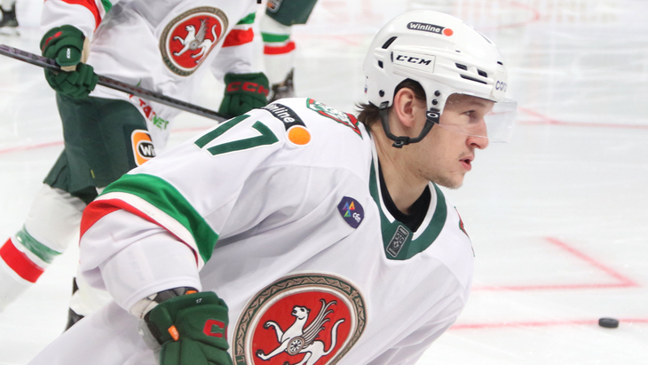 Александр Барабанов — нападающий «Ак Барса»