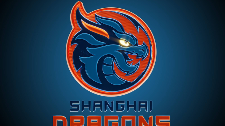 Новый логотип «Шанхай Дрэгонс»