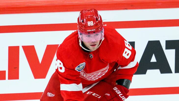 Даниэль Спронг в составе «Детройта»