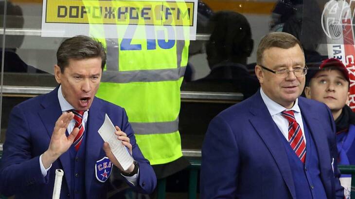 Вячеслав Быков и Игорь Захаркин