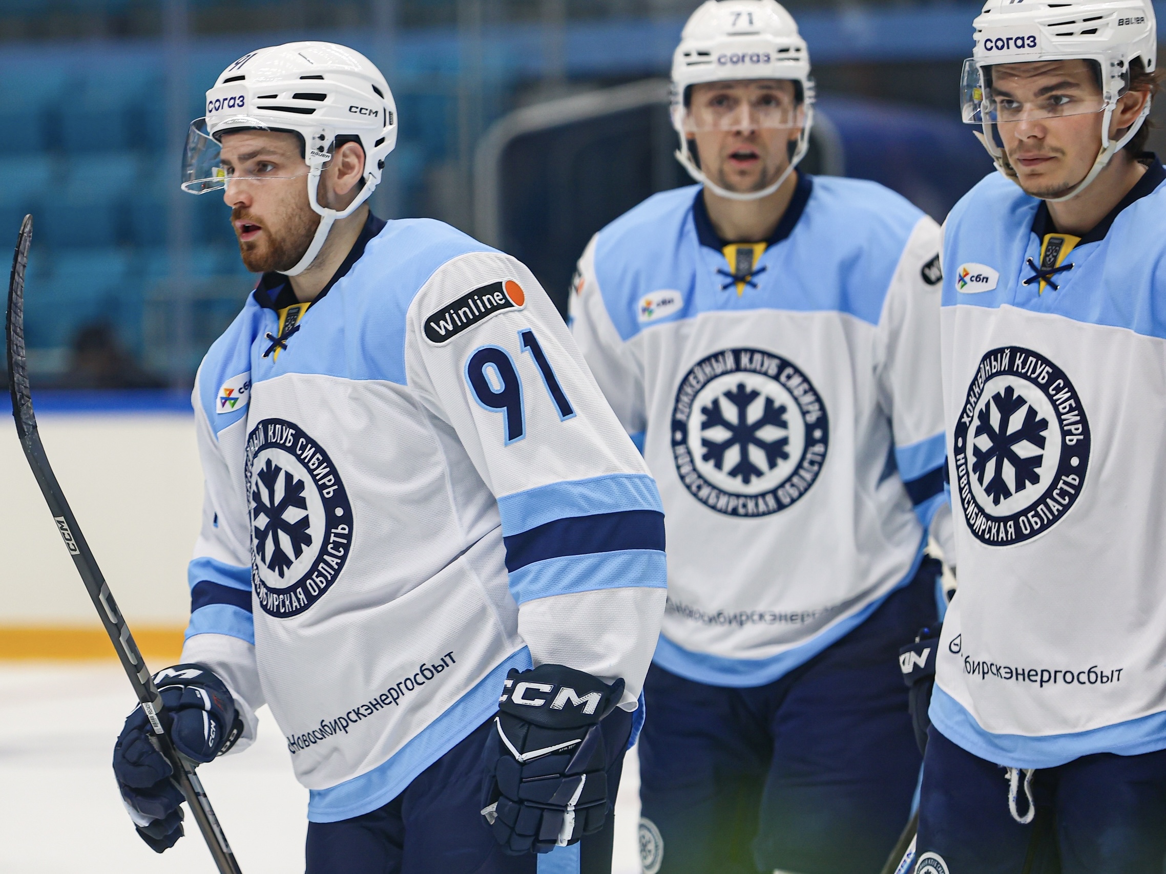 «Сибирь» в контрольном матче с «Барысом»